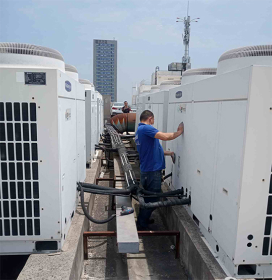 余庆中央空调制热和不制冷系统维修方法